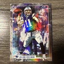 2015 Topps Fire Transcendent Touchdowns Insert #TT-JED Julian Edelman Patriots
