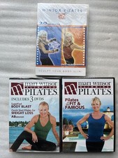 Mari Winsor Pilates DVD Lot NEW SEALED FIt Famous  Accelerate Fat Burn  Blast