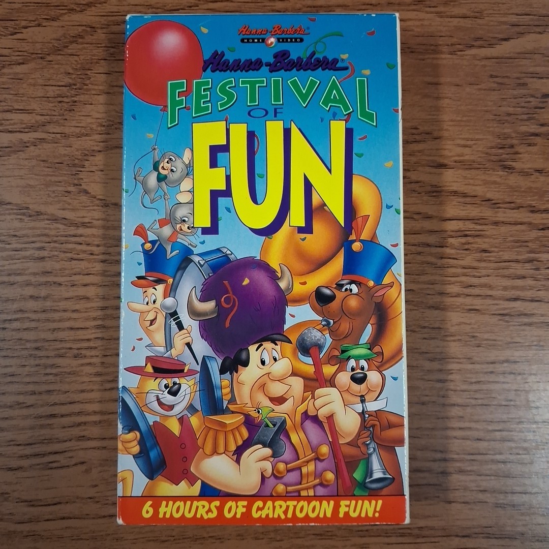 Hanna-Barbera Festival of Fun (VHS, 1991) Animated Cartoons Video