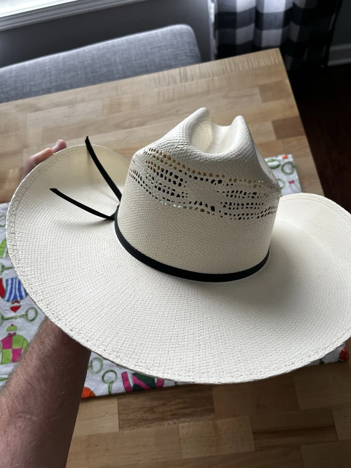 justin cowboy hat 7 1/2 - Image 4 of 4