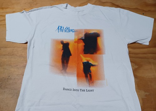 Vintage Phil Collins Dance Into The Light Official Tour T-shirt 1997 Adult XL