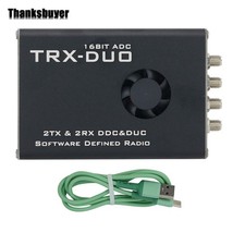 TRX-DUO 10KHz-60MHz SDR Receiver SDR Radio 16Bit ADC 2TX & 2RX DDC & DUC pe66
