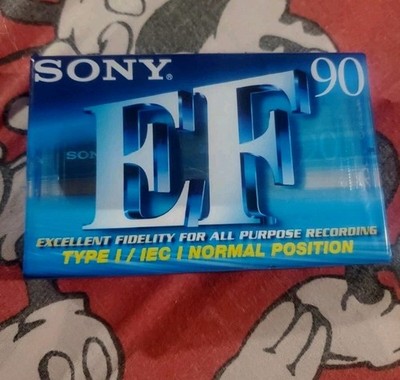Sony Super EF90 Type I Audio Cassette Cassette Made in Thailand New SEALED