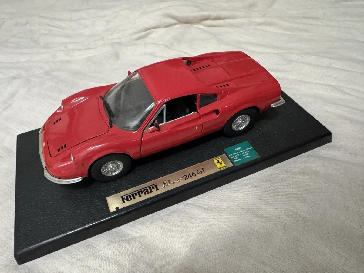 Ferrari Dino 246GT diecast 1/18 sans boîte, voiture miniature