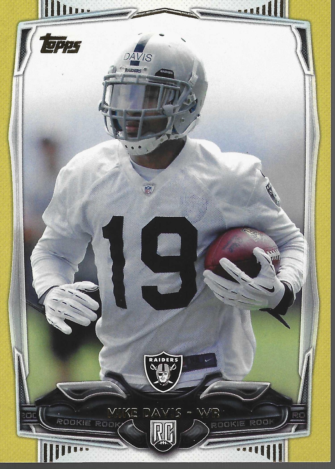 2014 Topps #411 Mike Davis Gold #/2014