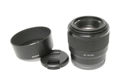 SONY FE  1,8 / 50 mm Objektiv  für E-Mount gebraucht in ovp