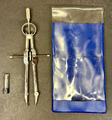 Vintage Stahl&Co Alvin V Drafting Compass NIP WESTERN GERMANY Engineering Tool