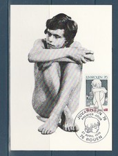 carte  1er jour  JUVAROUEN    76  Rouen     1976