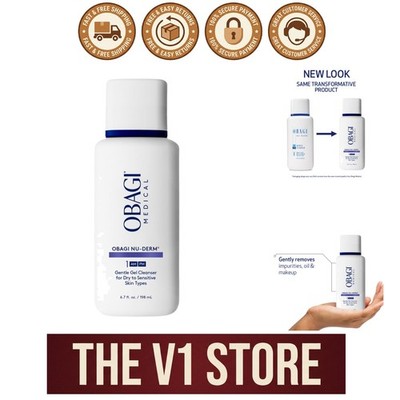 Aloe Vera Infused Obagi Nu-Derm Gentle Cleanser for Sensitive Skin - 6.7 Oz