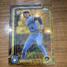 Robin Yount 2025 Topps Gilded Gold Parallel Brewers #56 /75