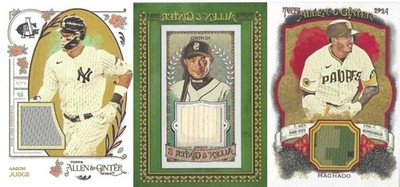 Allen and Ginter Relic/Memorabilia Cards - You Pick