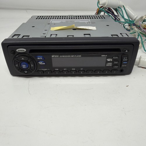 Jensen MP3510 Vintage Car Audio CD MP3 Player Receiver Single