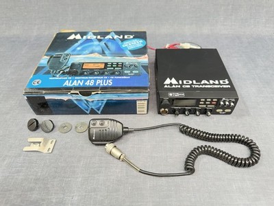 Midland Aalan 48 Plus Multi CB Funkgerät Tischfunkgerät Transceiver AM FM Radio