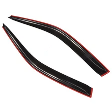Rain Guard Outside Mount Tape-On Slim Style Window Visors for 96-00 Civic Coupe