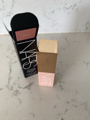 NARS afterglow liquid blush - orgasm 
