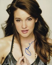 SHAILENE WOODLEY signed autograph 20x25cm DIVERGENT in person autograph COA