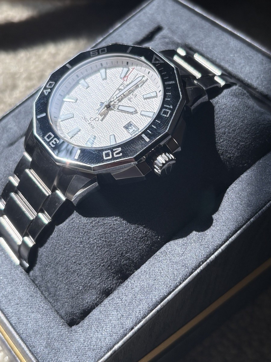 BULOVA Marine Star Series C 96B426 Diver's Men's Watch 262khz