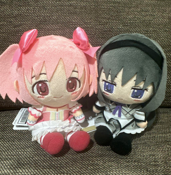 SK JAPAN Puella Magi Madoka Magica Plush Vol.1 Set of 2 Japan NEW