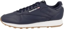 Men's Leather Shoes - Classic Reebok Sneaker, FTWR White, Everyday Wear