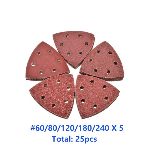 Lot De 10 Feuilles Abrasives Pour Ponceuse DELTA