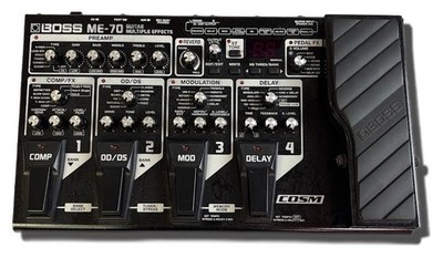 BOSS ME70 Guitar Multiple Effects Multi-Effects Processor Pedal 4051