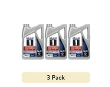 Mobil 1 High Mileage 0W-20 Full Synthetic Oil 5Qt 3 Pack