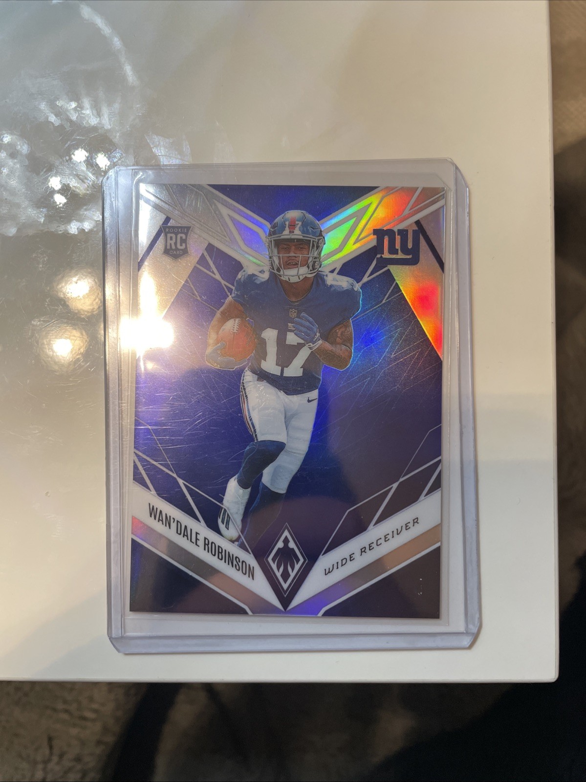 2022 Panini Phoenix - Rookies Wan'Dale Robinson #120 Blue /35 (RC)