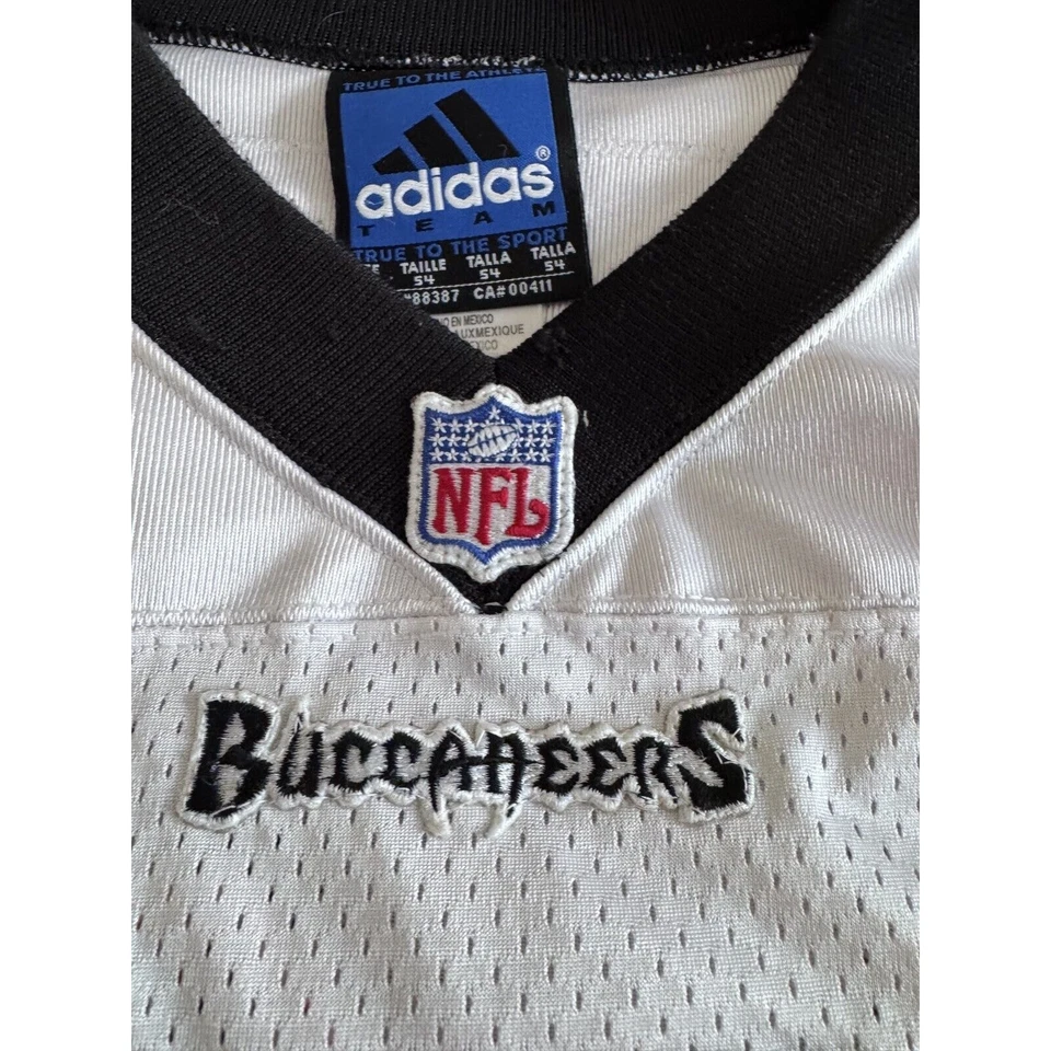 Camiseta Adidas Keyshawn Johnson 2000 NFL Tampa Bay Bucaneers auténtica 54 XXL Y2K Foto 4 de 4