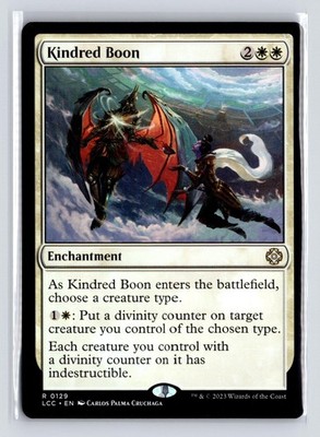 Kindred Boon 129 Regular Commander: The Lost Caverns of Ixalan MTG LP