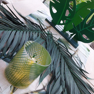 Windlicht Tropical Palmvon PartyLite, Neu in OVP