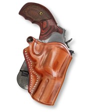Masc Premium Leather Owb Paddle Holster Open Top Fits Lcrx 3-Inch Right-Hand
