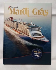 Carnival Cruise Line Mardi Gras 2021 Commemorative Inaugural Book New