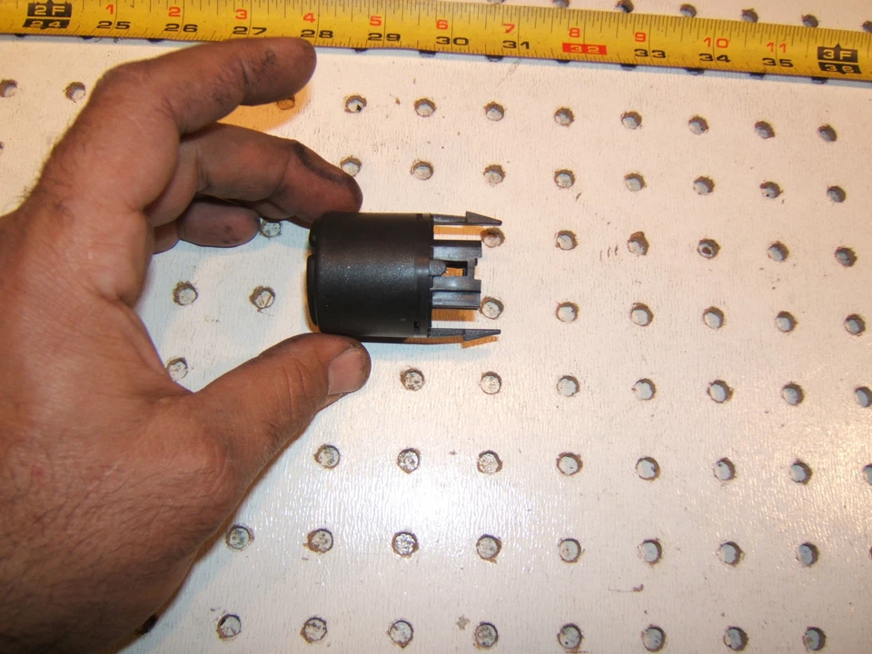 Instrumento de tablero delantero Jaguar 2000 XJR V8 EE. UU. lado del clúster transparente Jaguar OE 1 interruptor Foto 4 de 4