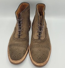 NEW Allen Edmonds "HAMILTON CAP-TOE" WEATHERPROOF Boots 6 3E Nubuck