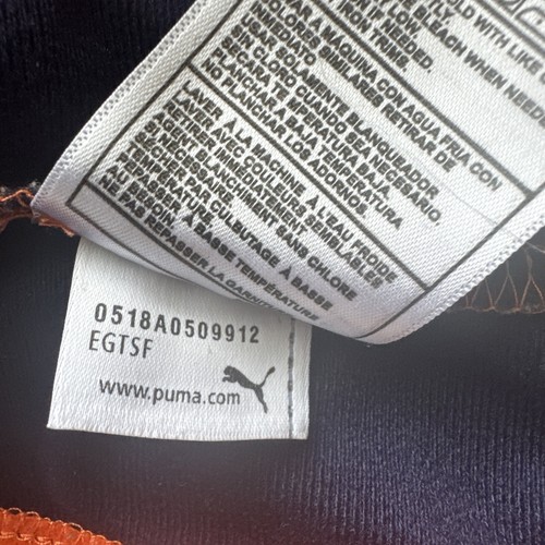 Youth Puma Orange / Blue Full Zip Up Jacket Size 4T - Picture 6 of 6