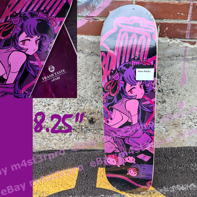 Official Apari x Trash Taste Skate Deck 8.25'' width 7 ply Canadian Maple