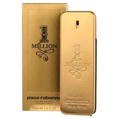 One Million EDP 100ml / 3.4oz by Paco Rabanne100%  Authentic Perfume