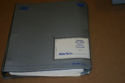 Bendix King GC-360A Radar Graphics Computer Maintenance/overhaul manual GC360A