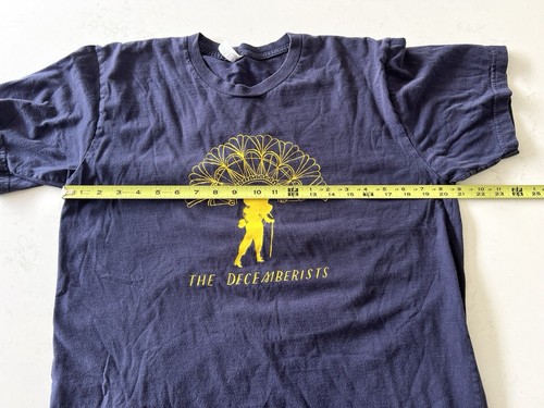 The Decemberists 2011 THE POPES OF PENDARVIA Band Tour Concert T Shirt - Size L - Picture 12 of 13