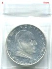 AG012 Vatican 1960s Pope John XXIII 4.9 grams sterling silver token, melt $13.75