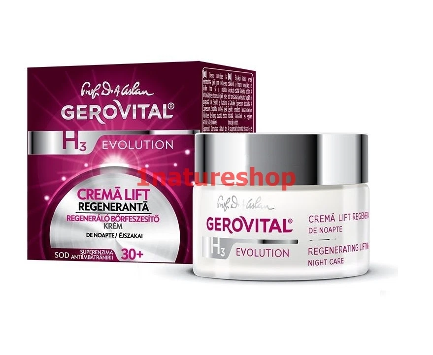 3 X Creme Lifting Regenerador - Cuidados noturnos, diminuir linhas finas e rugas 50 ml - Imagem 2 de 2