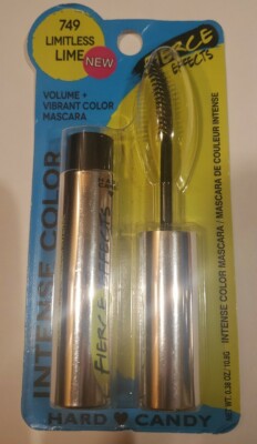 HARD CANDY Fierce Effects Intense Vibrant Color Mascara 749 LIMITLESS LIME 