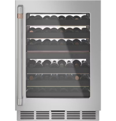 Cafe CCP06DP2PS1 24'' Dual Zone Smart Wine Center  46 Bottle WiFi Stainless Steel