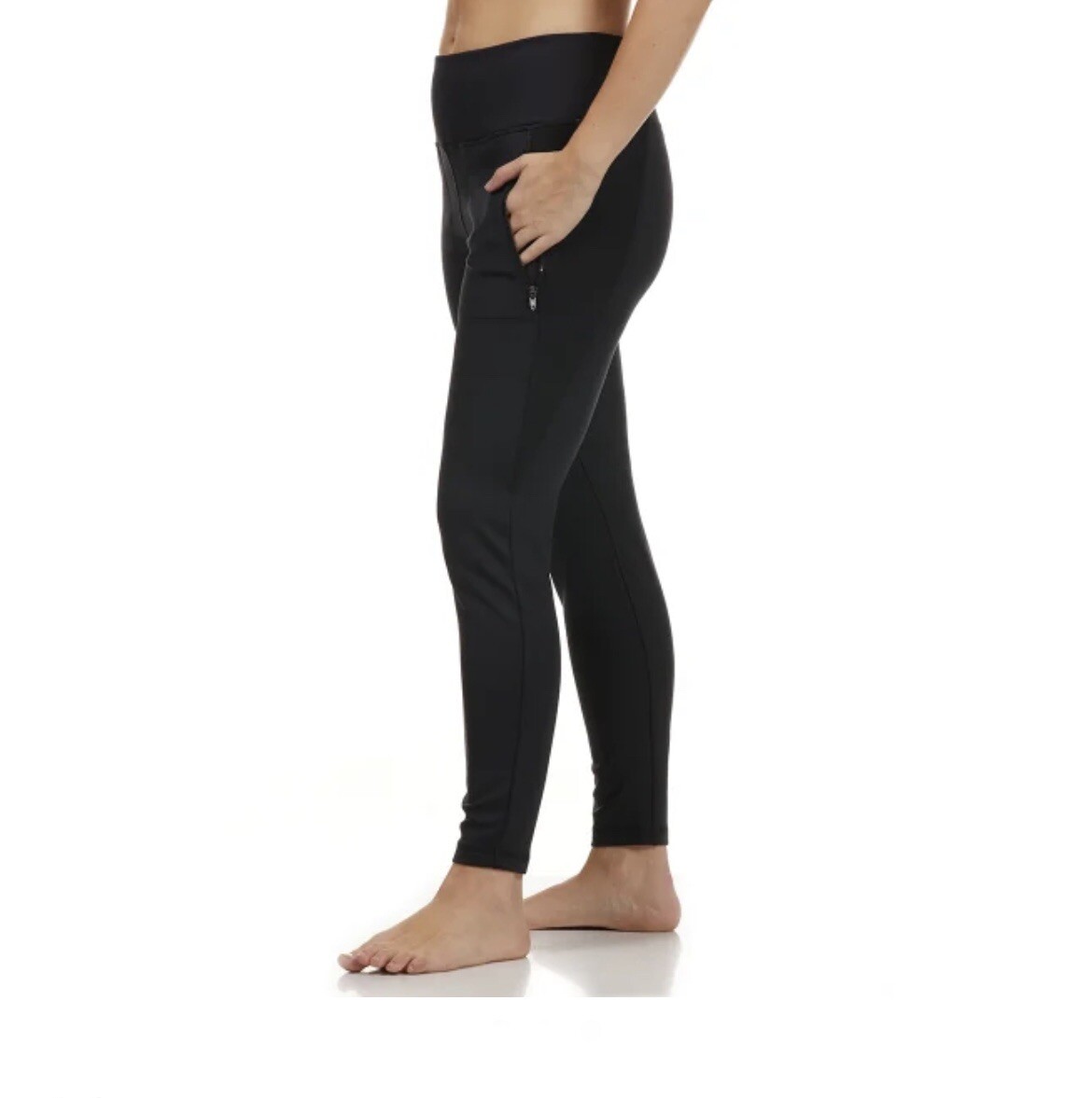 フィットネスボトムス SPYDER Women's All Day Brushed Basic Leggings SPJFCNFL255WWN Brand New SPYDER Women's Leggings w/ Zippered Pockets Sz L
