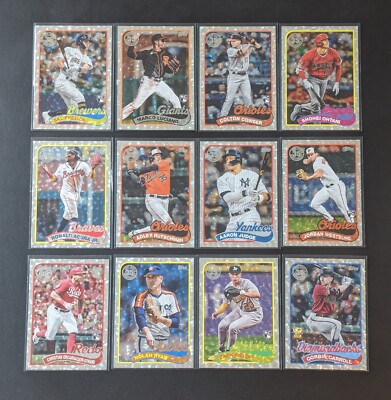 2024 Topps Series 1 ~ Silver Mega Box Crackle Foilboard ~ You Pick w/ RC