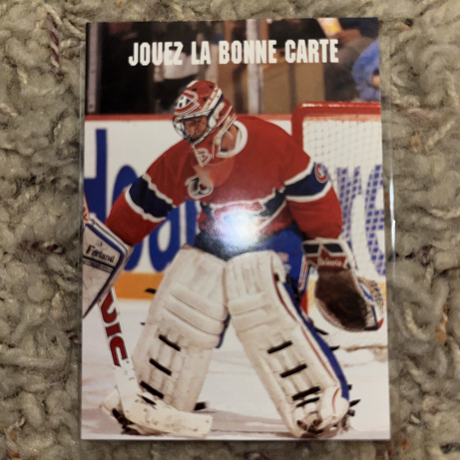 1991-92 Pro Set - French #613 Patrick Roy