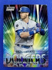 2020 #BT-21 Cody Bellinger Topps Stadium Club Chrome Baseball Beam Team Dodgers
