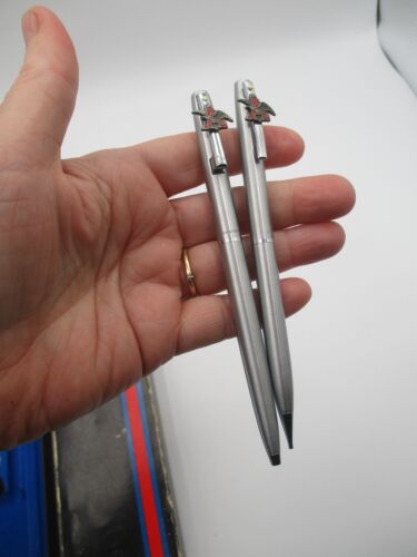 JUEGO DE BOLÍGRAFOS Y LÁPICES SHEAFFER ~ BOLÍGRAFO INOXIDABLE con LOGOTIPO ANHEUSER BUSCH EAGLE - Imagen 2 de 4