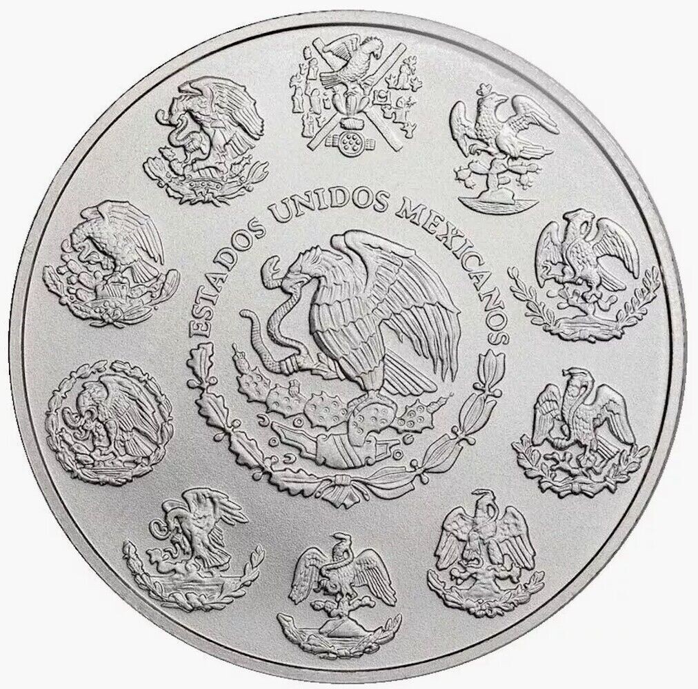 2024 Mexico 1 Onza Silver Libertad 1 oz .999 Fine Silver BU - In