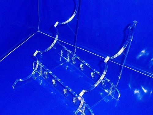 star wars lightsaber 3 tier acrylic display stand force fx master replicas yoda - Picture 16 of 18
